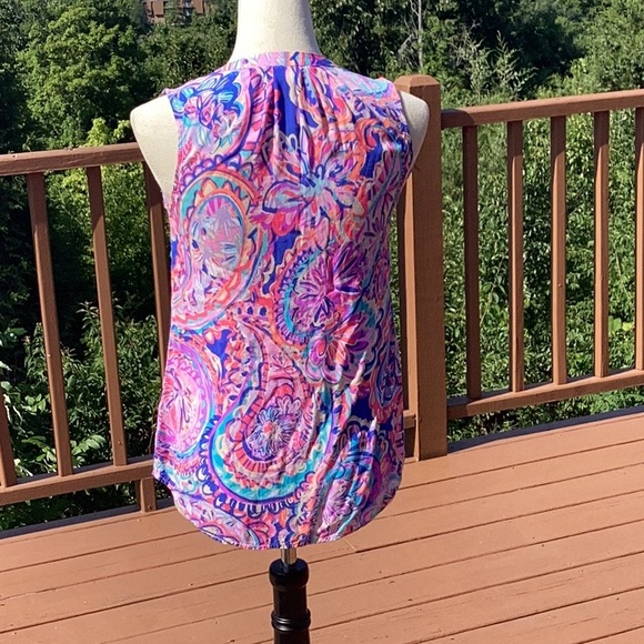 Lilly Pulitzer bright fun tank - Picture 4 of 7